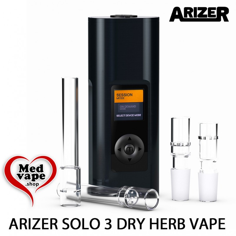 ARIZER SOLO 3 DRY HERB VAPORIZER MEDVAPE THC